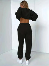 Load image into Gallery viewer, Women’s Plush Hoodie &amp; Pants Sweater Set – Cozy Winter Tracksuit
