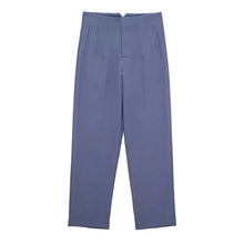 Load image into Gallery viewer, Women’s High Waist Slim Trousers
