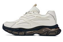Load image into Gallery viewer, CALTO - S5283 - 2.6 Inches Taller (Beige/Translucent Onyx Sole) - Chunky Sole Sporty Sneakers
