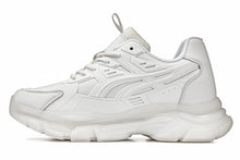Load image into Gallery viewer, CALTO - S5285 - 2.6 Inches Taller (White/Translucent White Sole) - Chunky Sole Sporty Sneakers

