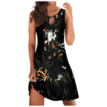 Load image into Gallery viewer, Dresses For Women Summer Plus Size Women Beach Dress Fashion Stripe Sleeveless Backless Camisole Vestidos En Oferta LiquidacióN
