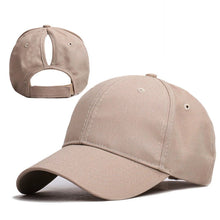 Load image into Gallery viewer, Women’s High-Ponytail Baseball Cap
