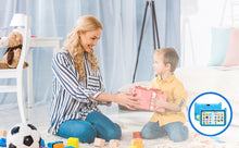 Load image into Gallery viewer, BDF 7 Inch Kid Tablet Android 13, 4GB RAM 64GB ROM,1TB Expand,5G WiFi,4000MAH Battery,Dual Camera, Children's Gift Kids Software
