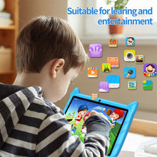 Load image into Gallery viewer, BDF 7 Inch Kid Tablet Android 13, 4GB RAM 64GB ROM,1TB Expand,5G WiFi,4000MAH Battery,Dual Camera, Children's Gift Kids Software
