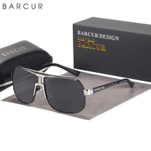 Load image into Gallery viewer, BARCUR Polarized Sports Sunglasses for Men Fashionable Fishing Driving Hiking and Outdoor Eyewear UV400 Protection Gradient Lenses
