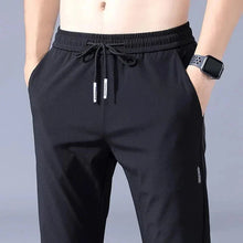 Load image into Gallery viewer, Slim Fit Stretch Jogger Pants with Elastic Waist
