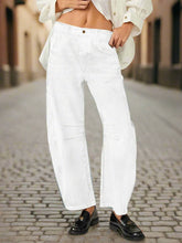 Load image into Gallery viewer, Women’s Elastic Waist High Waisted Jeans
