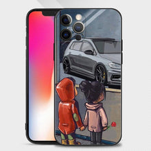 Load image into Gallery viewer, Boy Girl See Cool Sports Car Drift Case For iPhone 14 13 12 11 Pro Max Cover X XR XS Max 12Mini 13Mini 6 6S 7 8 Plus 5 5S Slim Back Cover Designer Matte Finish Hard Ultra Protective &amp; Anti Shock

