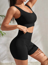 Load image into Gallery viewer, Women's Seamless Ribbed Yoga Set
