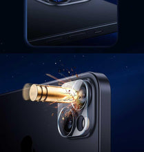 Load image into Gallery viewer, 4Pcs Back Lens Glass Protectors for IPhone 13 14 Pro Max 12 Mini X XR Camera Protective Glass on iPhone 11 PRO XS MAX 14 Plus  Camera Lens Protector Full Coverage Anti-Spy Tempered Glass Film 9H Hardness Upgrade Edge Protection
