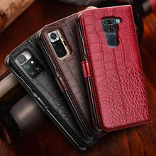 Load image into Gallery viewer, Flip Wallet Leather Case for Xiaomi Redmi Note 10 Pro Max 11 9 8 7 6 5 Redmi 9 9A 9C 9T 10C 8 8T 8A 7A 6A 5A 5 Plus Case Cover PU Leather Case with Holder Card Slots &amp; Wallet Case
