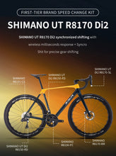 Load image into Gallery viewer, SAVA AEROX SLR8 Full Carbon Fiber Racing Grade Road Bike E-Shift Road Bike with SHIMAN0 ULTEGRA 8170 Di2 Kit UCI+CE Approved
