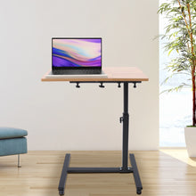 Load image into Gallery viewer, Adjustable Height Laptop Desk Rolling Cart Table Stand Movable Computer Table Sofa Side Tables
