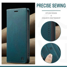 Load image into Gallery viewer, Vintage Wallet Case Card Holder Kickstand Built-in Magnetic Flip Leather Case for iPhone  Leather Cases for iPhone 14 13 12 11 Pro Max Mini XR XS Max 8 7 6s Plus Wallet Flip Cover
