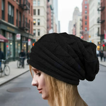 Load image into Gallery viewer, Oversized Slouchy Knitted Beanie
