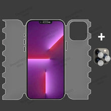 Load image into Gallery viewer, Full Cover Butterfly Film For iPhone 14 13 12 11 Pro Max 14 Plus 13 12 Mini Lens Cover For iPhone XR X XS Max Film Soft Screen Protector  Full Coverage Clear HD Phone Protector
