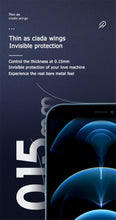 Load image into Gallery viewer, Full Cover Back Film For iPhone 13 12 Pro Max Mini Mobile Phone Accessories Side Film Not-Screen Protector Glass Ultra Thin Transparent/Matte Side and Back Film Anti-Scratch Border Sticker
