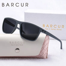 Load image into Gallery viewer, BARCUR Original Trendy White Pink Polarized Sunglasses Lightweight Comfort Square PC Eyewear for Women Sports UVA &amp; UVB Protection Trendy Sun Glasses for Summer
