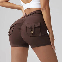 Load image into Gallery viewer, 🍑 Wrinkled High-Waist Pocket Leggings for Women
