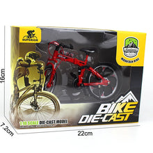 Load image into Gallery viewer, Creative Alloy Bicycle Model Ornament Mini Metal Bike Toy Collectible
