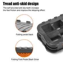 Load image into Gallery viewer, Bicycle Platform Pedals Non-slip Bicycle Pedal Footboard with Reflector Riding Accessories for Folding Bike Electric Vehicle
