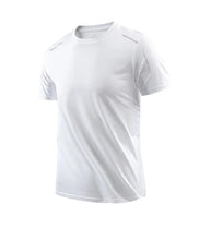Load image into Gallery viewer, CHRLCK Men's Running Quick Drying T-shirts Breathable Hiking Fishing Tees Soft Elasticity Outdoor Sports Short Shirt Summer

