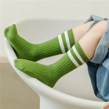 Load image into Gallery viewer, Kids' Striped Knee High Socks
