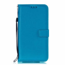 Load image into Gallery viewer, Solid Color Leather Wallet Case For iPhone 14 XS MAX 11 Pro 12 mini 13 Flip Cover Card Slot Mobile Phone Case  Wallet Mobile Phone Case Leather Flip Case Wallet Colorful Protective Case
