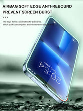Load image into Gallery viewer, 2Pcs Luminous Protective Glass For iPhone 14 13 12 11 Pro Max X XR XS Screen Protector For 7 8 6 Plus SE3 Glowing Tempered Glass  Luminous Glowing Tempered Glass Screen Protector for iPhone
