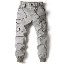 Load image into Gallery viewer, Cargo Pants Men Jogging Casual Pants Cotton Full Length Tactical Military Pants Trousers
