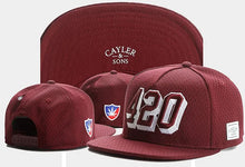 Load image into Gallery viewer, Skull Hand Snapback Hat – Flat Bill Adjustable Baseball Cap
