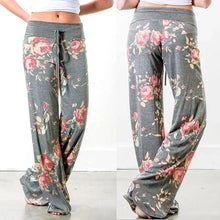 Load image into Gallery viewer, Plus Size Wide-Leg Drawstring Lounge Pants Casual Comfort
