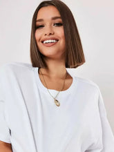 Load image into Gallery viewer, New Sport T-Shirt: Loose Cotton Crop Top for Dance &amp; Gym
