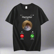 Load image into Gallery viewer, Dank Meme Hamster Staring T-Shirt
