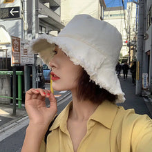 Load image into Gallery viewer, Unisex Tassel Cotton Bucket Hat
