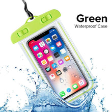 Load image into Gallery viewer, Universal Waterproof Phone Case For iPhone 13 12 11 Pro Max XS Water Proof Phone Bag Cover IP68 Phone Pouch Protector Photos Calls Comfortable Touch Operation Compatible with iPhone
