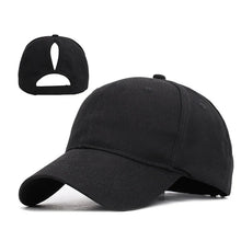 Load image into Gallery viewer, Women’s High-Ponytail Baseball Cap
