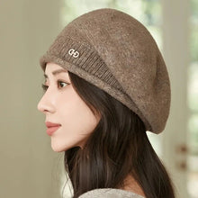 Load image into Gallery viewer, Women’s Soft Beanie Hat – Lightweight Stretchy Jacquard Knit Casual Cap

