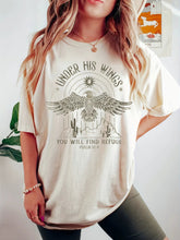 Load image into Gallery viewer, Woman Free Bird Shirt Eagle Graphic Tees

