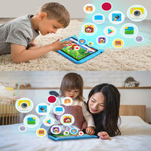 Load image into Gallery viewer, BDF 7 Inch Kid Tablet Android 13, 4GB RAM 64GB ROM,1TB Expand,5G WiFi,4000MAH Battery,Dual Camera, Children's Gift Kids Software
