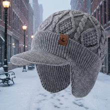 Load image into Gallery viewer, Unisex Winter Hat – Plush Fur-Lined Earflap Beanie
