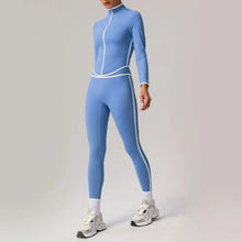 Load image into Gallery viewer, 🖤 Seamless Yoga Set – High Waist, Hip-Lifting
