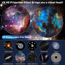 Load image into Gallery viewer, 13 in 1 Star Projector, Planetarium Galaxy Projector for Bedroom, Aurora Projector, Night Light Projector for Kids Adults
