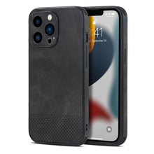 Load image into Gallery viewer, Gorgeous Luxury Genuine Leather Phone Case For iphone 13 Pro Max 12 11 14Pro Max XR XS MAX 7Plus Shockproof Cover Full Protective  Slim Leather Luxury PU Flexible Bumper Non-Slip Grip Shockproof Full Body Protective Cover Men Women Phone Cases

