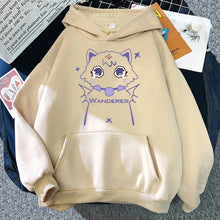 Load image into Gallery viewer, Genshin Impact Scaramouche Cat Hoodie
