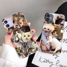 Load image into Gallery viewer, Crying Cat Memes Phone Case Mask Colorful Case For Cat Lovers For Iphone 7 And 8 In Moedern Design
