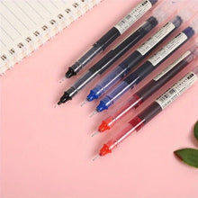 Load image into Gallery viewer, 10Pcs/set High Quality Needle Type Gel Pens Straight Liquid Ballpoint Pen Kawaii Stationery School Office Supplies Writing
