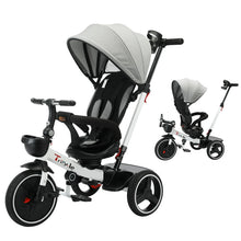 Load image into Gallery viewer, Ubravoo Baby Stroller Tricycle Ride Bike , 5-in-1, Adjustable Canopy, Sitting &amp; Lying,Celerity Disassembly &amp; Assembly,1-5 Years
