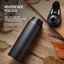 Load image into Gallery viewer, Portable Water Bottle Bicycle Riding Drinking Water Bottle Outdoor Sport Travel Mug Metal Stainless Steel Bottle
