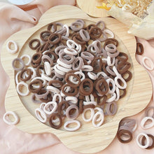 Load image into Gallery viewer, 20/50pcs Kids Elastic Hair Bands Girls Sweets Scrunchie Rubber Band for Children Hair Ties Clips Headband Baby Hair Accessories
